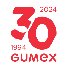 Logo 30 let Gumex