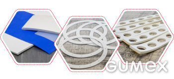 Tesnenia z gumy a silikónu pre potravinárov