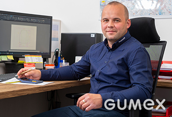 Pavol Gabrík, v GUMEXE od 2016 plánovač, kalkulant výroby